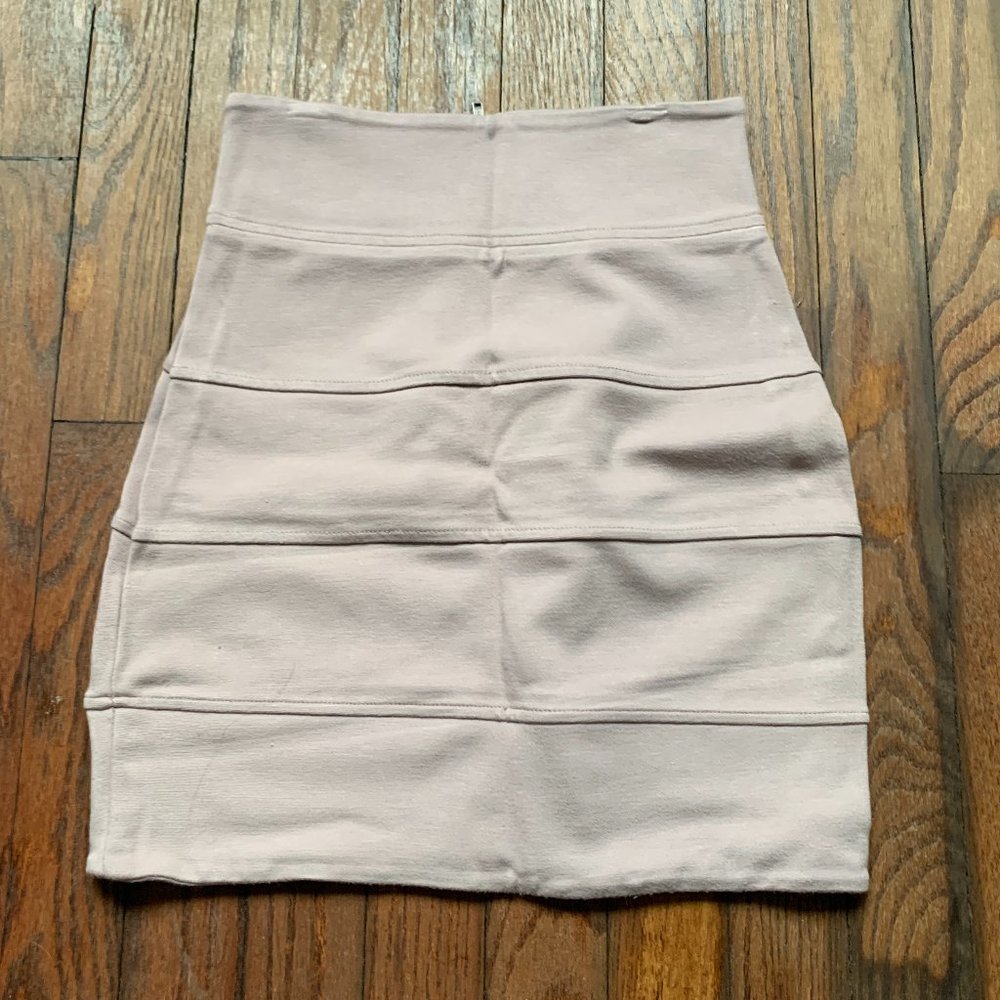 TALULA By Aritzia Dusty Pink High Waisted Mini Skirt | Size 2